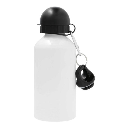 Sublimatie Waterfles van Aluminium 500 ml / 17oz Wit - 2 Doppen