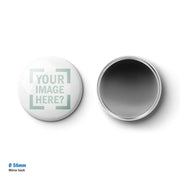 Mirror Button Ø56 mm Your Image Here