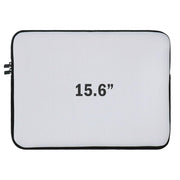 Neoprene Sublimation Laptop Sleeve with Lining - 15.6"