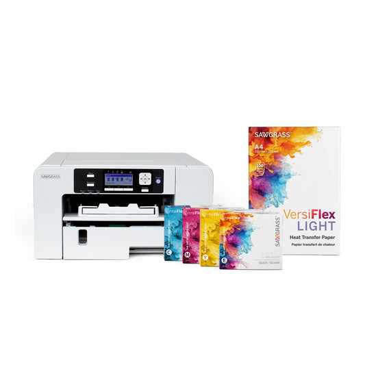 VersiFlex Bundle – A4 Sublimation Printer Sawgrass Virtuoso SG500 - 31ml