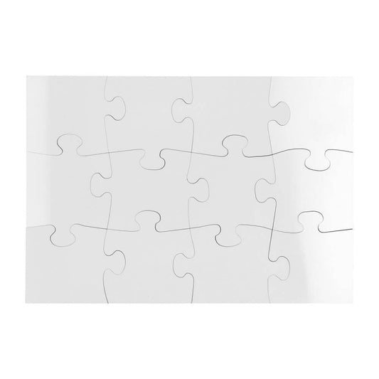Sublimation Puzzle 18 x 26 cm - Wood 12 pcs