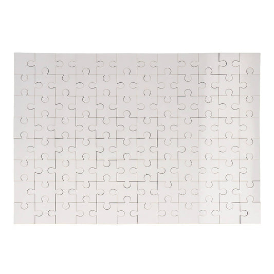 Sublimation Puzzle 96 Pcs Rectangular made of Cardboard - 25 x 36 cm PUZ.250.360.001