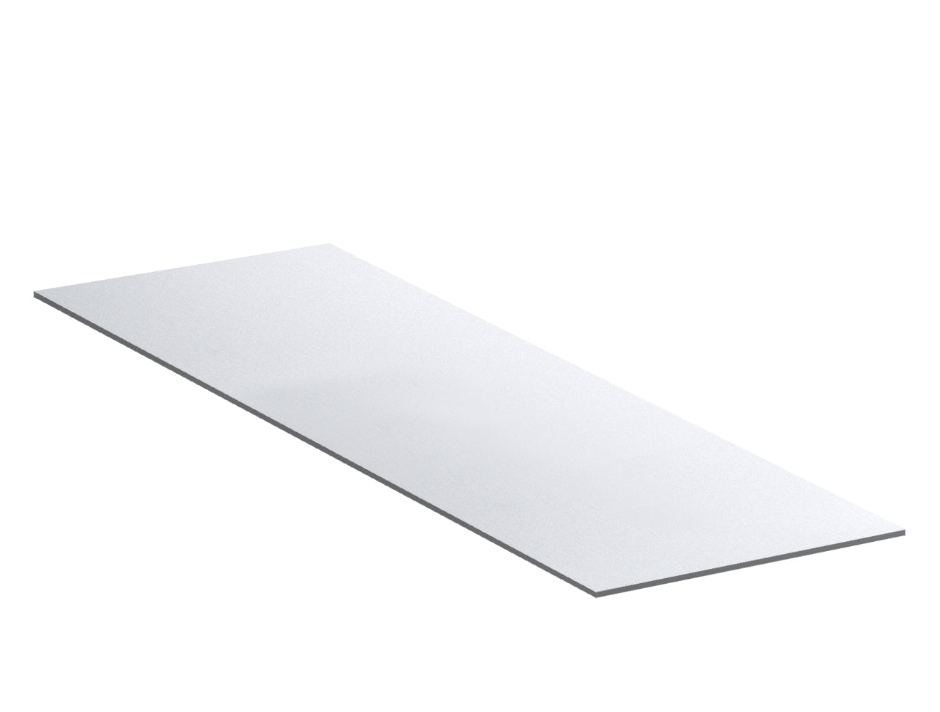 Sublimatie Yoga Mat Rubber Zwart/Wit - 61 x 173 cm