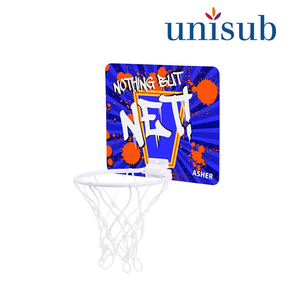 Unisub Mini Sublimatie Basketbal Goal
