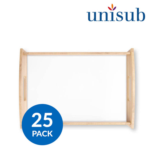 Unisub Small Sublimation Serving Tray with Hardboard Insert (25 pack)