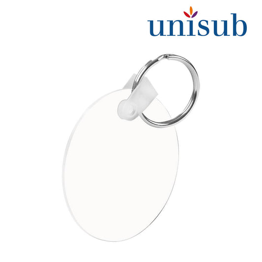 Unisub Sublimatie Sleutelhanger FRP - Rond 2-Zijdig