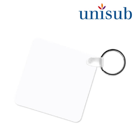 Unisub Sublimation Keychain - Square 2 Sided