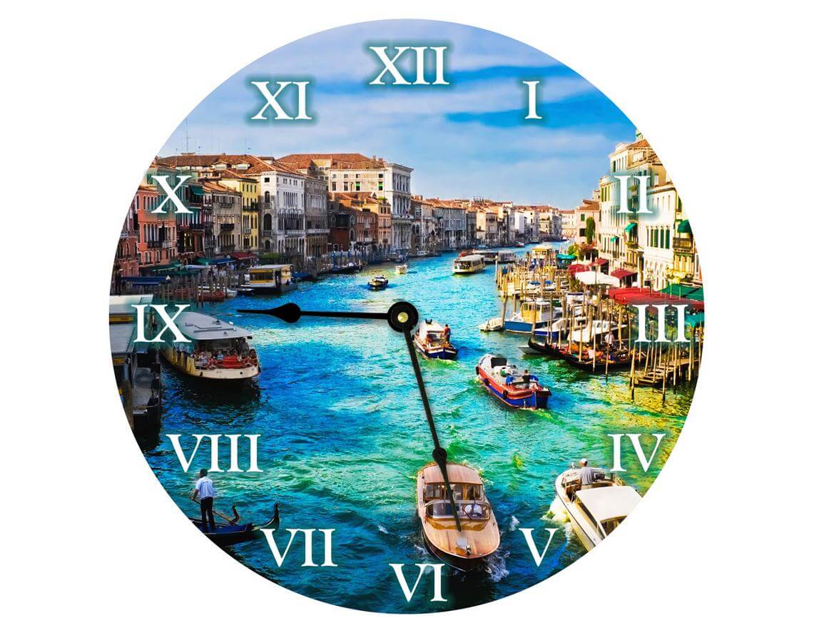 Unisub Wall Clock with Kit - Round