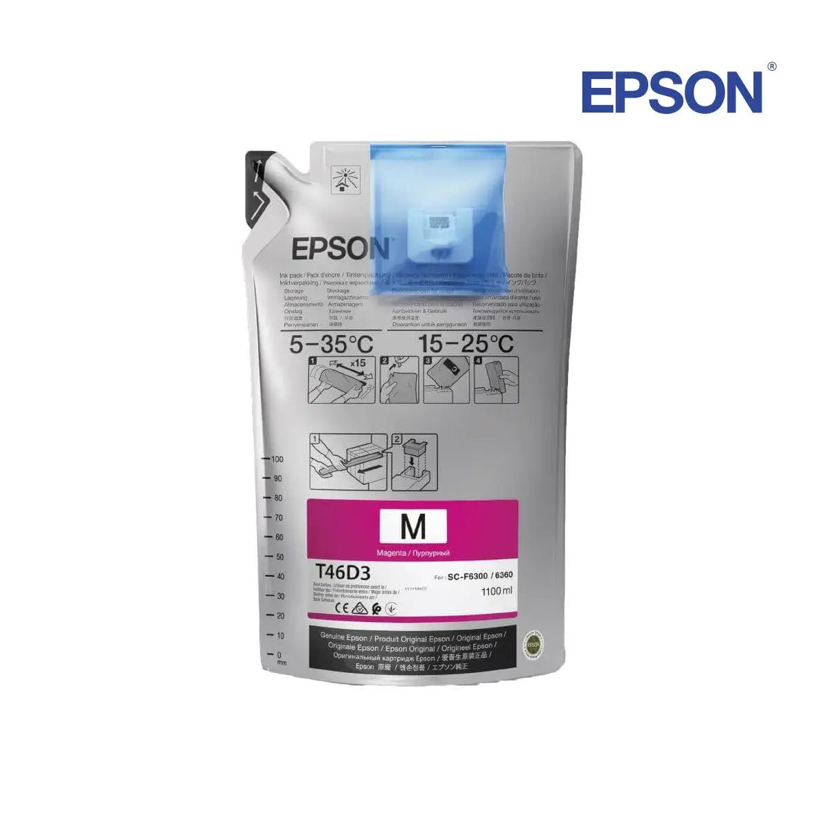 Epson Ultrachrome DS Sublimation Ink SC - F6300 - Magenta