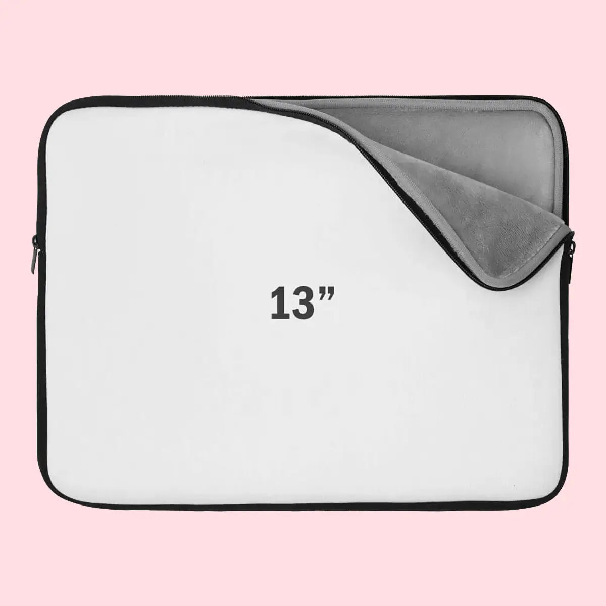 Neoprene Sublimation Laptop Sleeve with Lining - 13