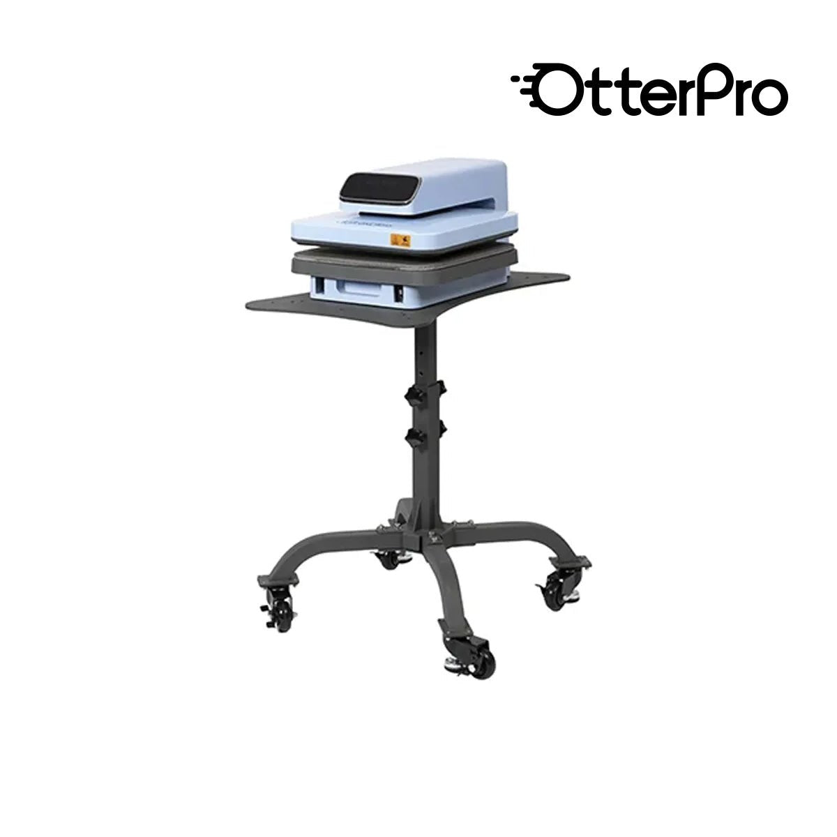 OtterPro Universal Heat Press Stand with Wheels - 94 x 90 x 52 cm