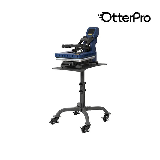 OtterPro Universal Heat Press Stand with Wheels - 94 x 90 x 52 cm