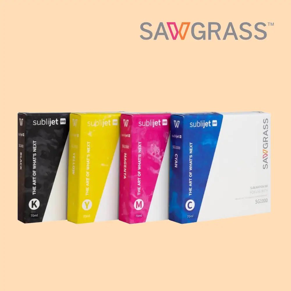 Sawgrass SG1000 70ml Ink Set – SubliJet - UHD (CMYK)