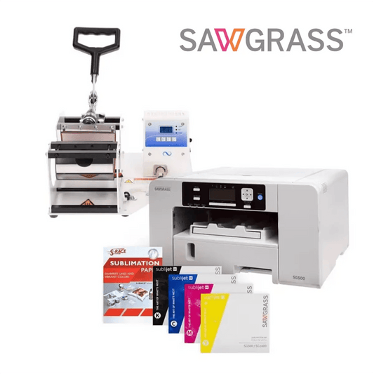 Sawgrass SG500 - Sublimation Printer & Mug Press Starter Set