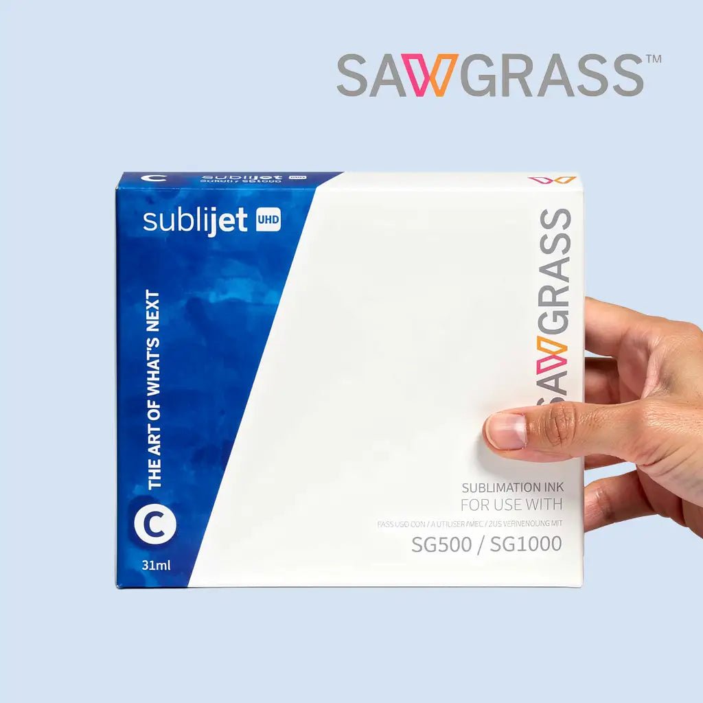 Sawgrass Sublimation Ink for SG500 & SG1000 – Cyan SubliJet - UHD