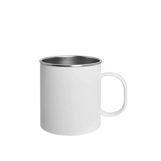 Stainless Steel Sublimation Mug - White