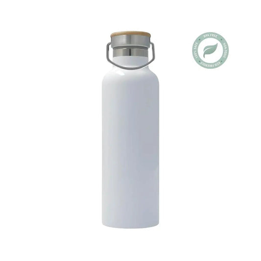 Stainless Steel Sublimation Thermos Bottle 750 ml / 25oz - White