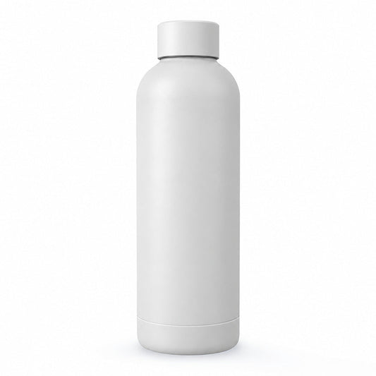 Sublimation Drink Bottle 500 ml / 17 oz – White Matte