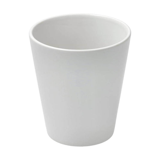 Sublimation Flower Pot Conical Shape 10oz White - with Hole