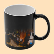 Sublimation Magic Mug 11oz Matt Black - Color Changing