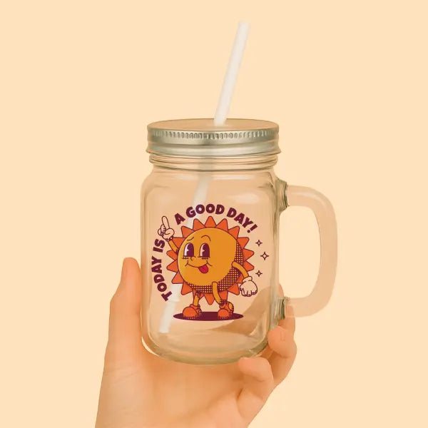 Sublimation Mason Jar, 12 oz
