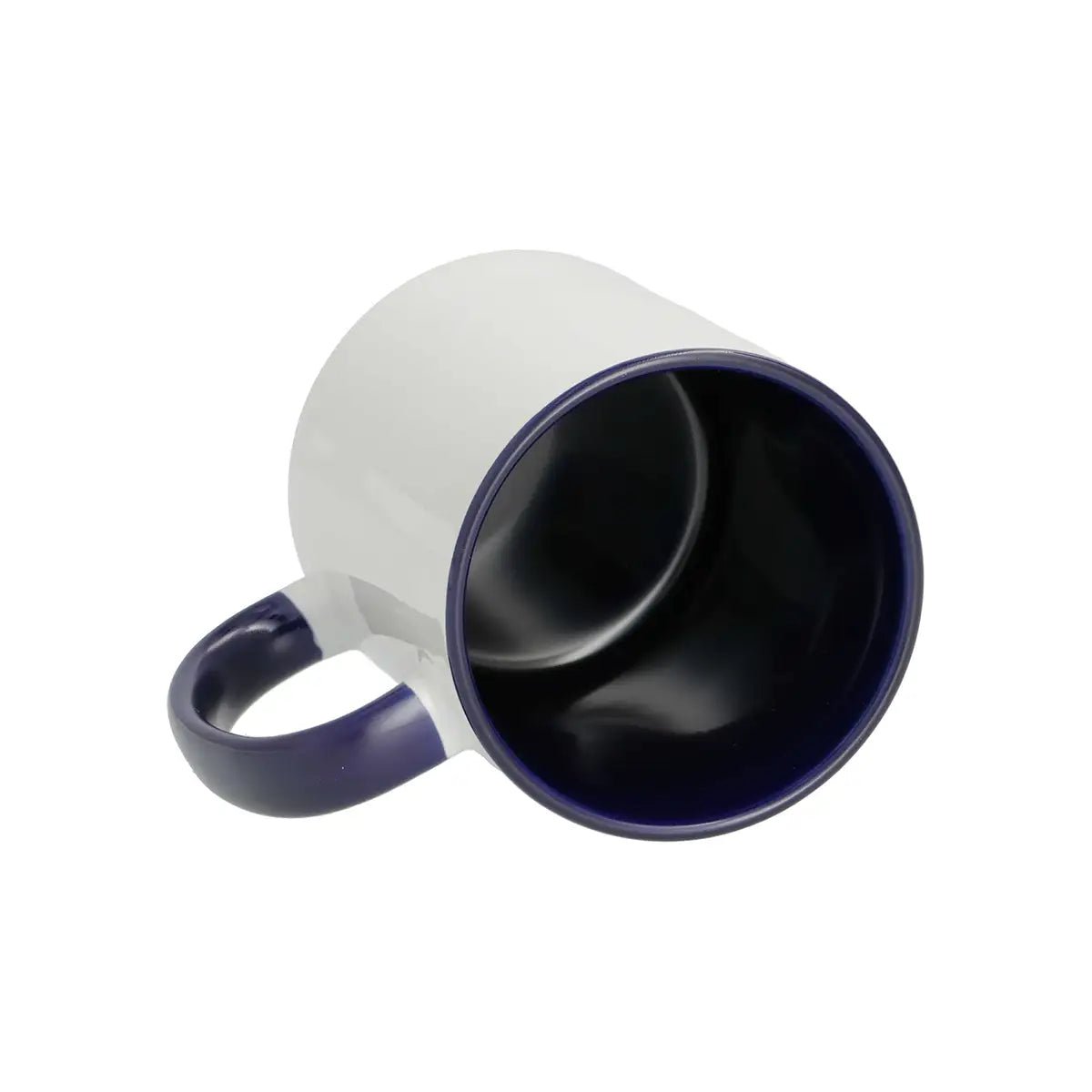 Sublimation Mug 11oz - dark blue inside and handle