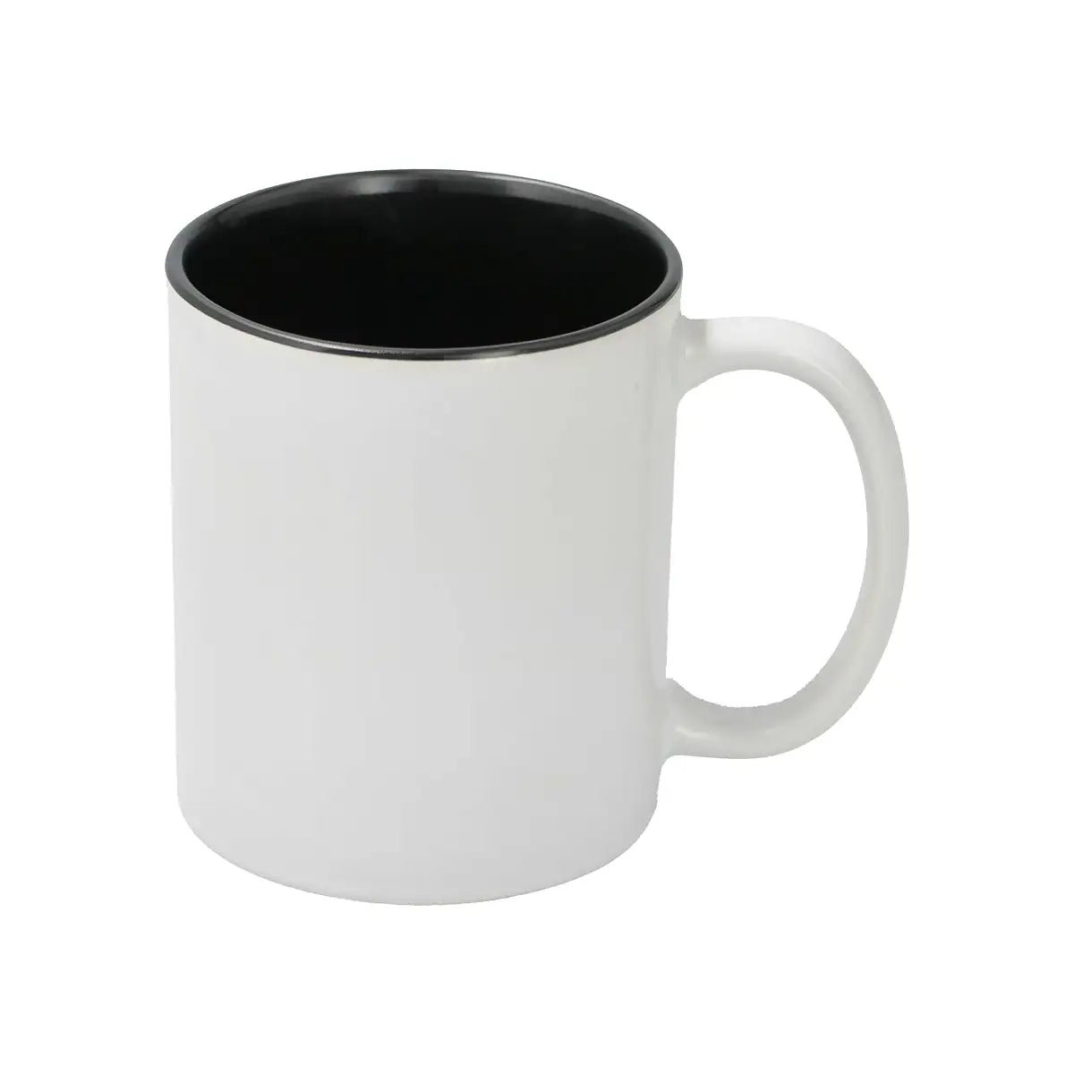 Sublimation Mug 11oz - inside Black & handle White
