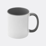 Sublimation Mug 11oz - inside & handle Grey