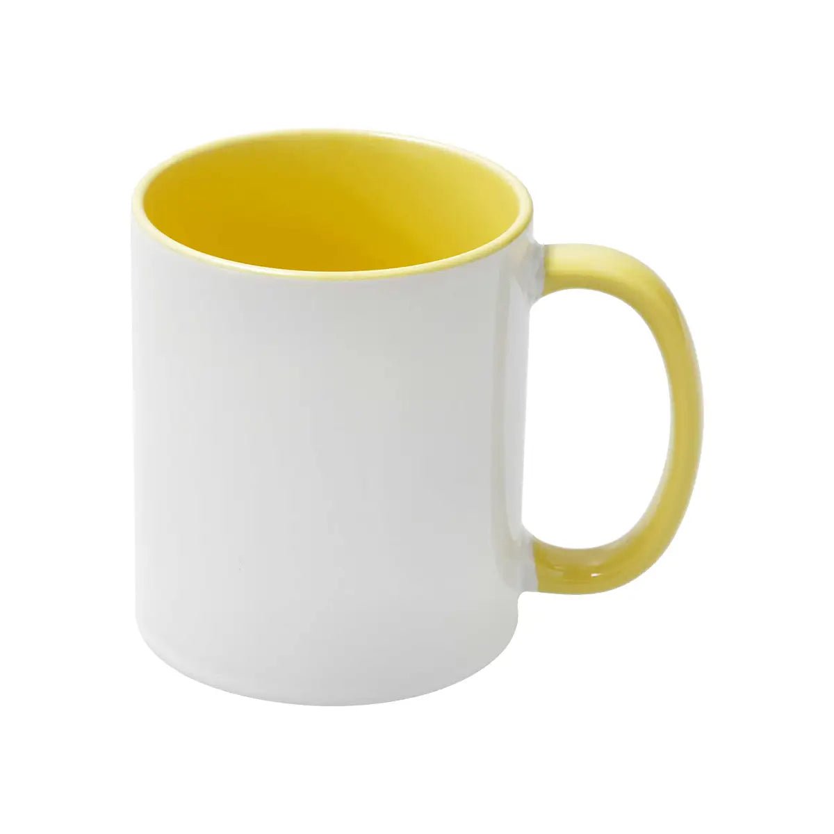 Sublimation Mug 11oz - inside & handle Yellow