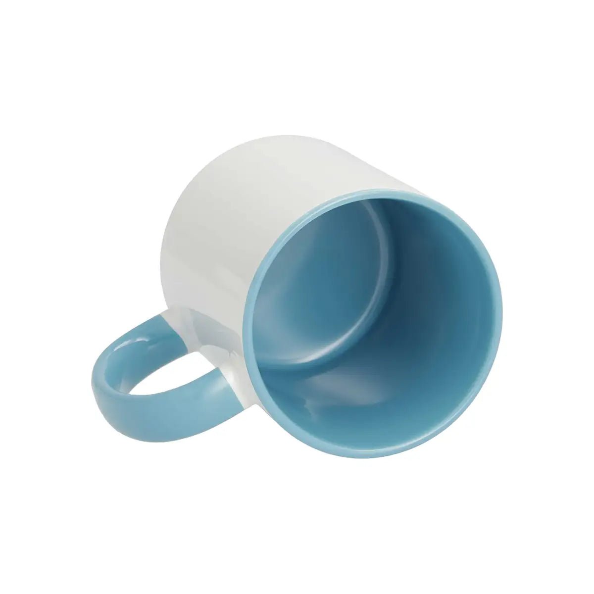 Sublimation Mug 11oz Light Blue - Inside and Handle