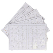 Sublimation Puzzle 10 x 14 cm - Cardboard 24 pcs