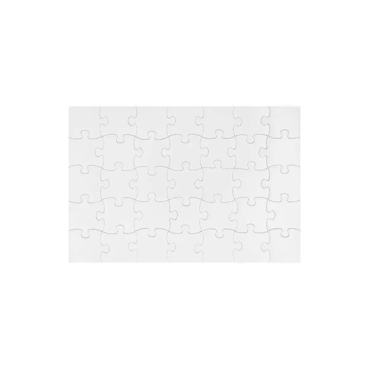 Sublimation Puzzle 19 x 28 cm - Cardboard 35 pcs