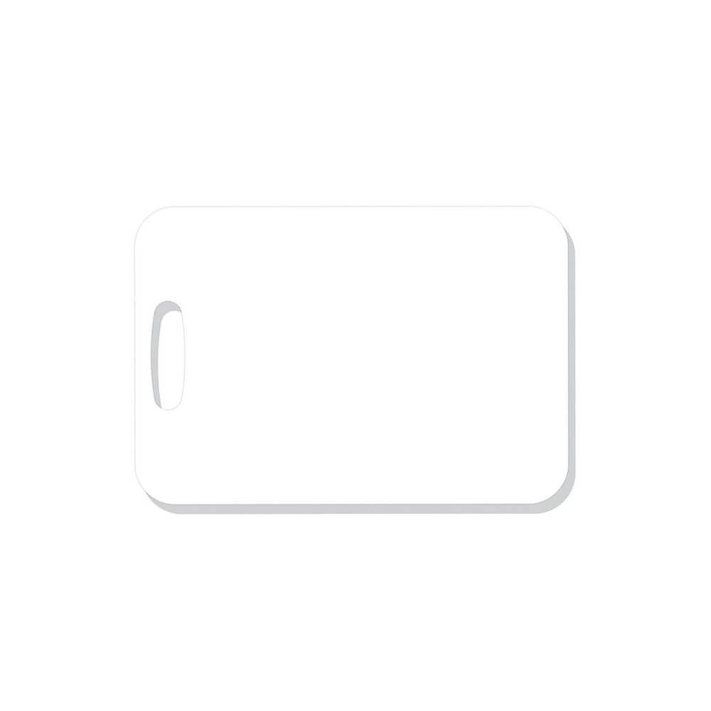 Unisub Sublimation Bag Tag Rectangle 2 Sided 102 x 70 x 6 mm - 4955