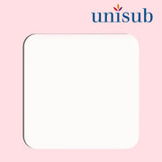 Unisub Sublimation Coaster Gloss White - 90 x 90 x 3,18 mm