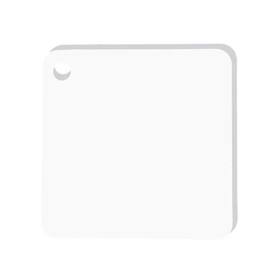 Unisub Sublimation Keychain Square 57 x 57 x 6 mm - 4958