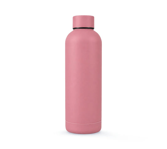 UV Printing & Engraving Drink Bottle 500 ml / 17oz – Salmon Pink