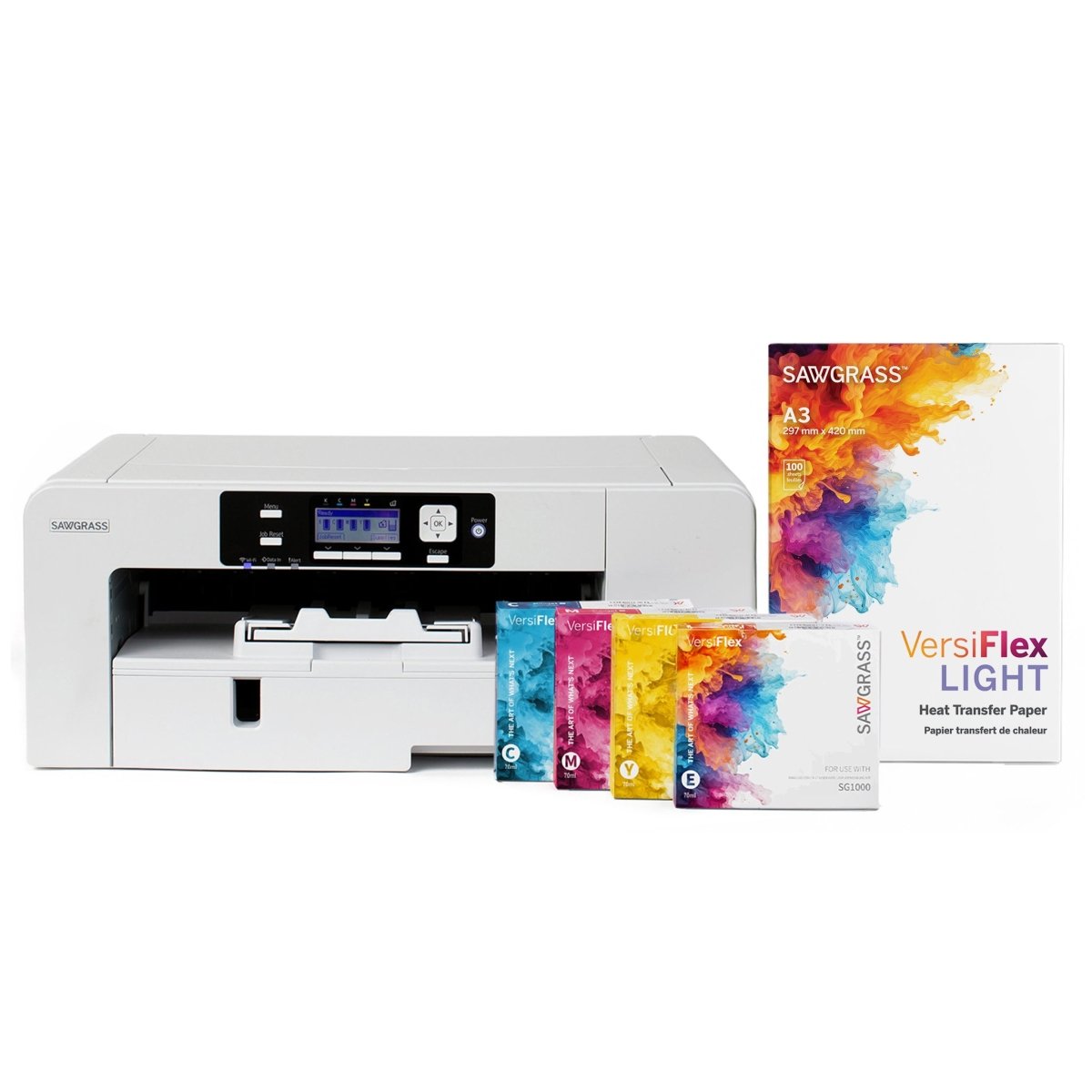 VersiFlex Bundle - A3 Sublimation Printer Sawgrass Virtuoso SG1000 - 70ml