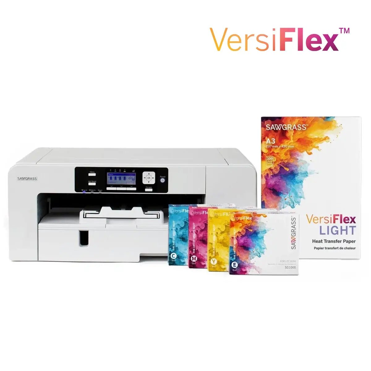 VersiFlex Bundle - A3 Sublimation Printer Sawgrass Virtuoso SG1000 - 70ml