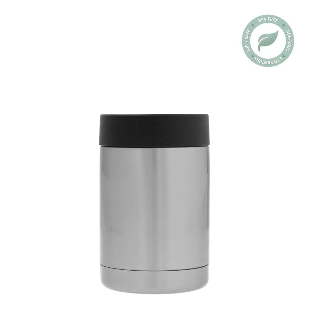 Stainless Steel Sublimation Can Cooler 330 ml / 11oz - Silver