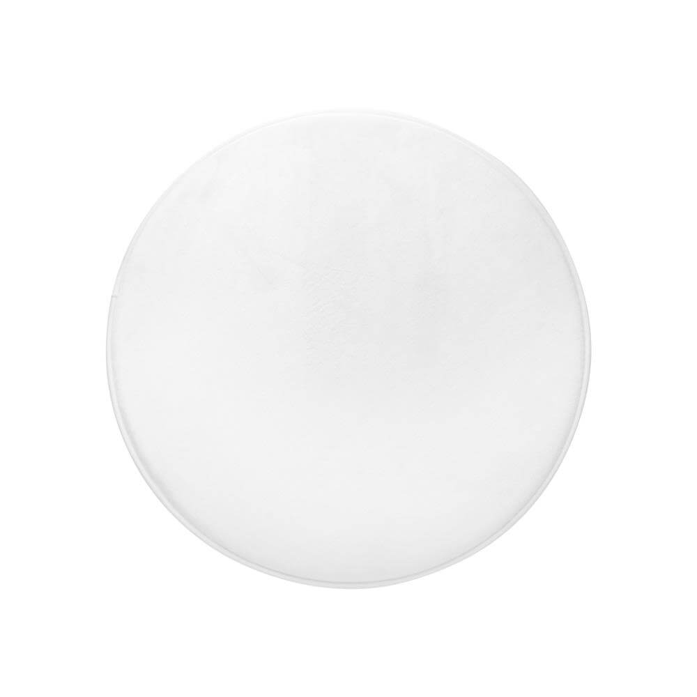 Sublimation Blank Button, 50 Pcs 0.98 Inch Aluminum, Silver White