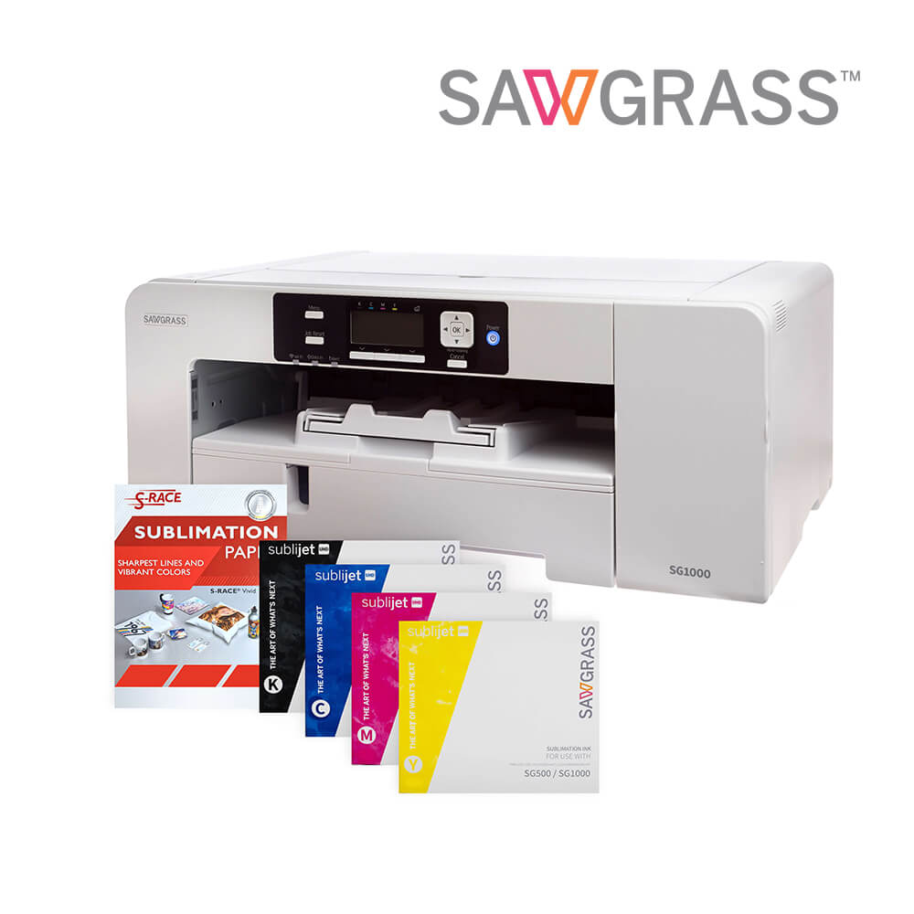 Jeu de démarrage Sawgrass SG1000 - Imprimante à Sublimation A5 - 20 ml