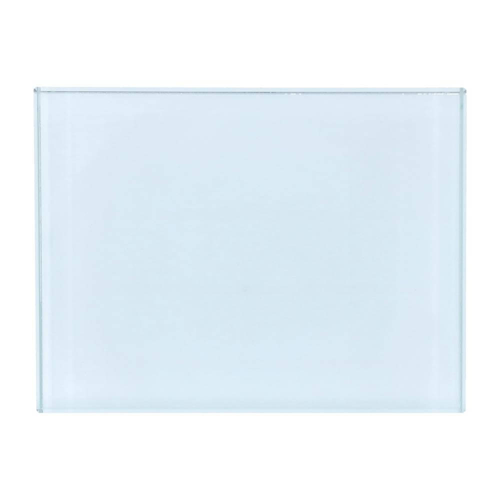 Rectangle Glass Sublimation Photo Crystal - 105 x 140 mm Frontside View
