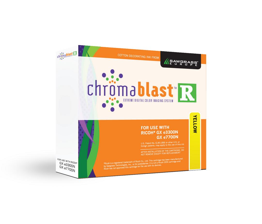 ChromaBlast-R Yellow - Ricoh Gxe 3300N & Gxe 7700N