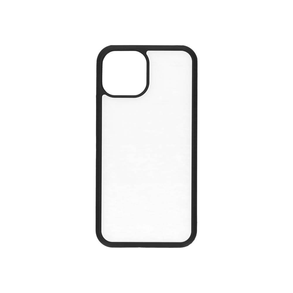 Apple iPhone 13 mini Sublimation Phone Case - Rubber Black Back Cover