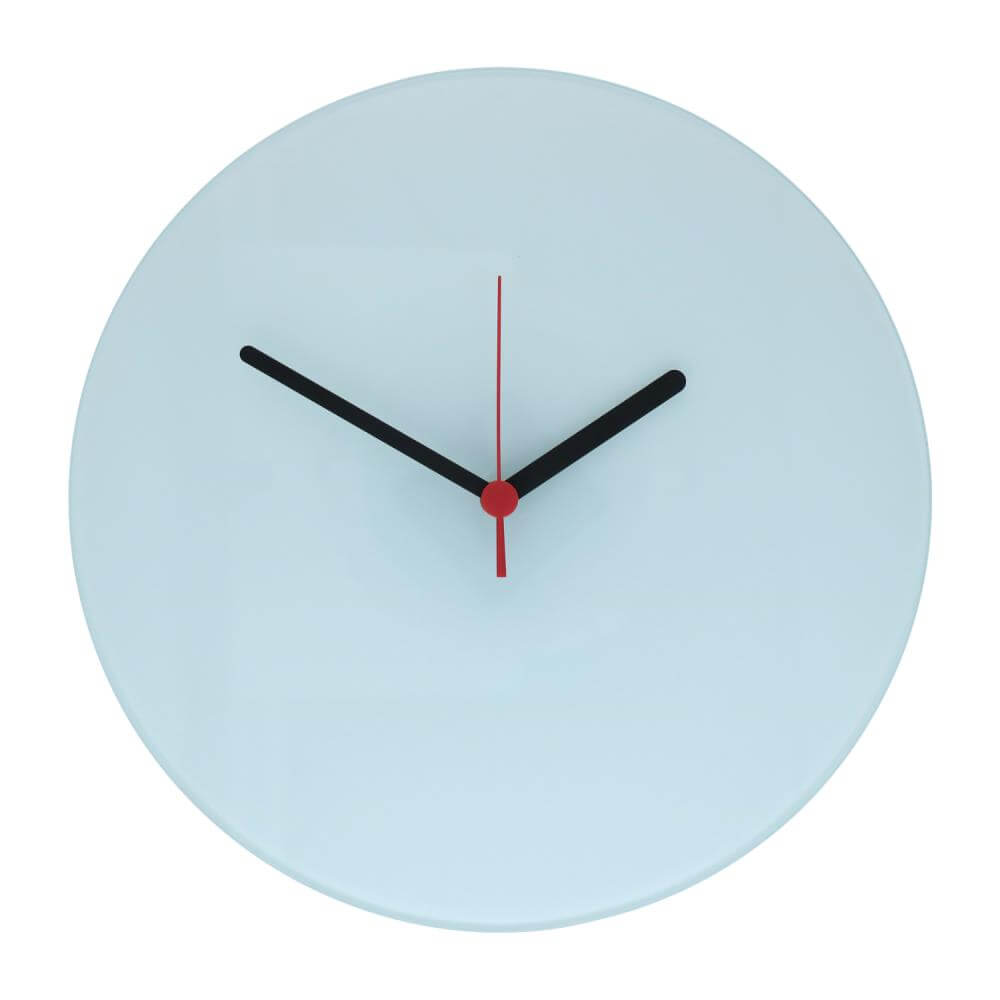 SUBLIMATION blank GLASS CLOCK