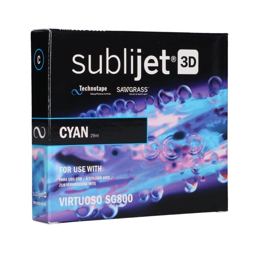 SubliJet-3D Cyan - Sawgrass SG800 Sublimation Ink