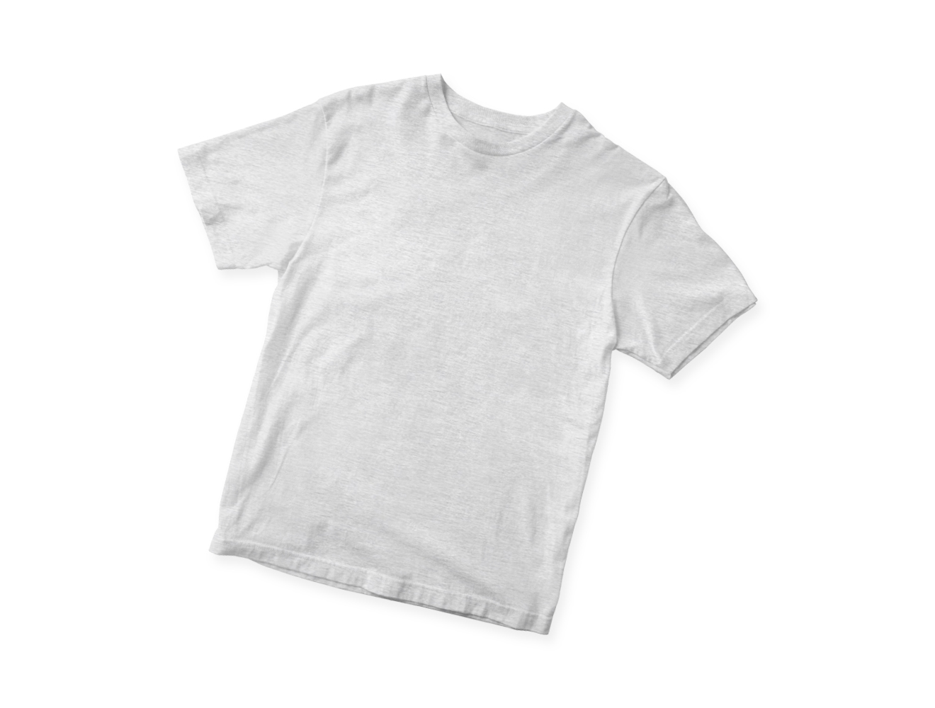 T-shirt de sublimation pour adultes taille L - Gris