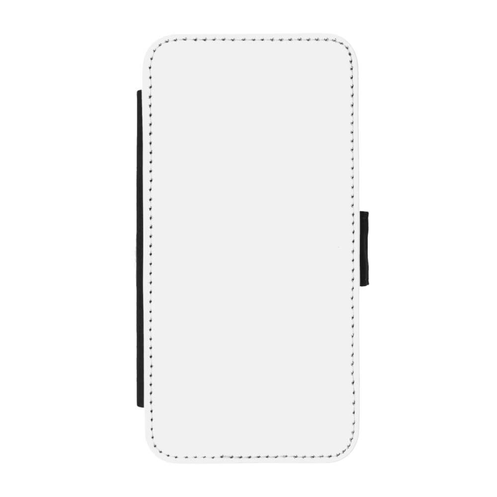 Samsung Galaxy S10 - Sublimation Flip Case, Black Front View