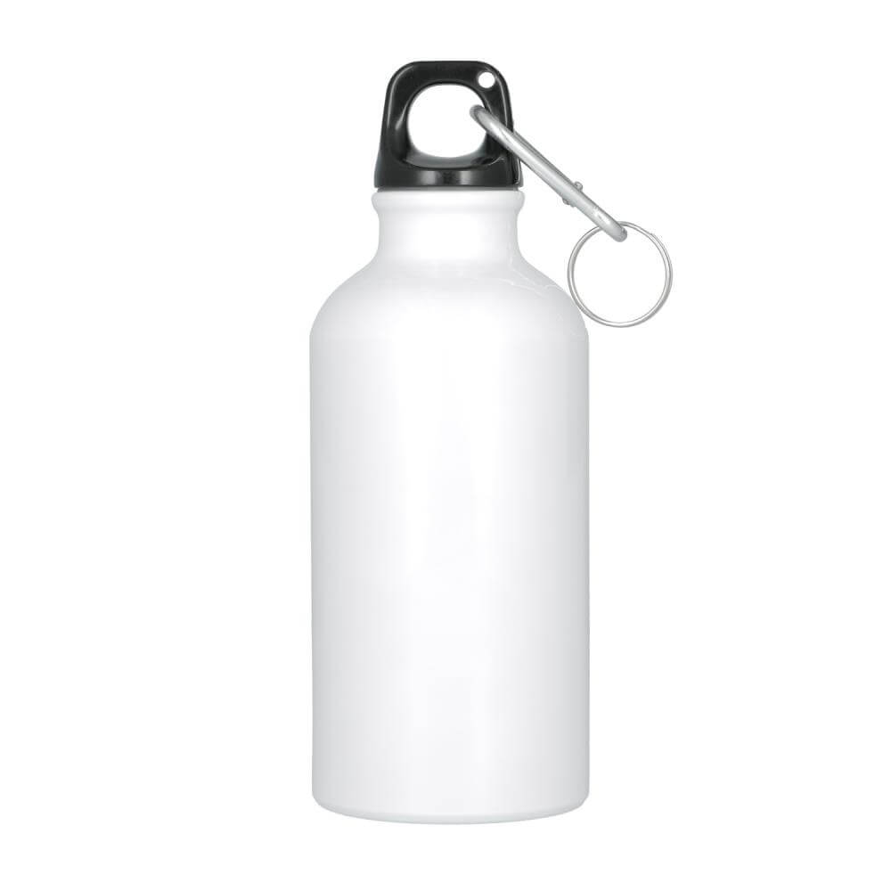 Bouteille eau aluminium 400 ml / 14oz - Blanc