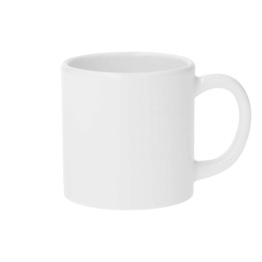 Sublimation Mug 6oz White - Plastic